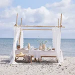 Toalha de Mesa Eloise Branco-Sujo