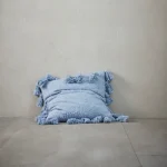Almofada Feminia Azul Bebê 60x60cm