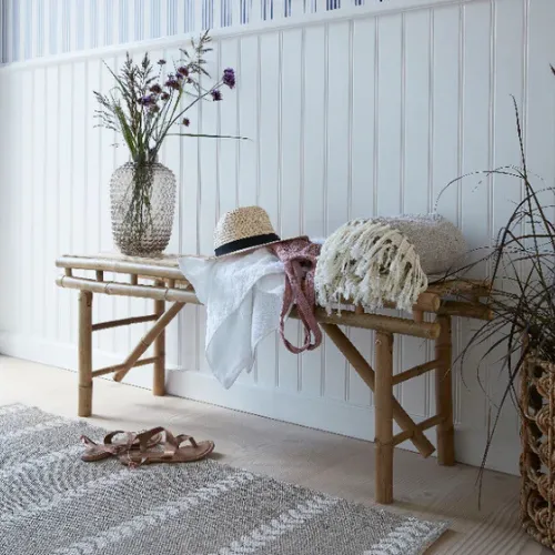 Banco Mandisa 120×33 cm Natureza – MH Interiores (1) Banco Mandisa 120×33 cm Natureza – MH Interiores