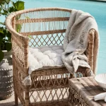 Cadeira Norah 80x52cm Natureza - MH Interiores