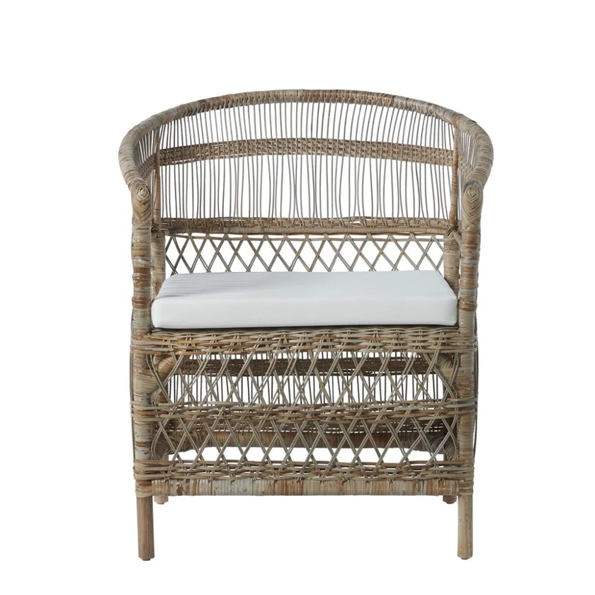 Cadeira Norah 80x52 cm. natureza Cadeira Norah 80x52cm Natureza - MH Interiores