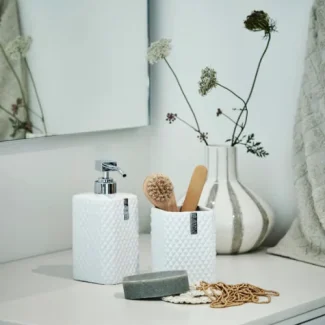 Dispensador Marion H17,5 cm. branco