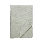 Manta Isabelle verde salva 170x130 cm