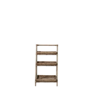Mini Estante Norah 45x40cm Natureza - MH Interiores