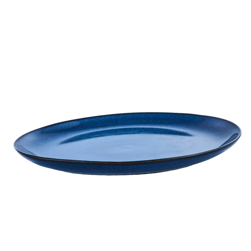 Prato de jantar Amera Azul 2 Prato de jantar Amera Azul