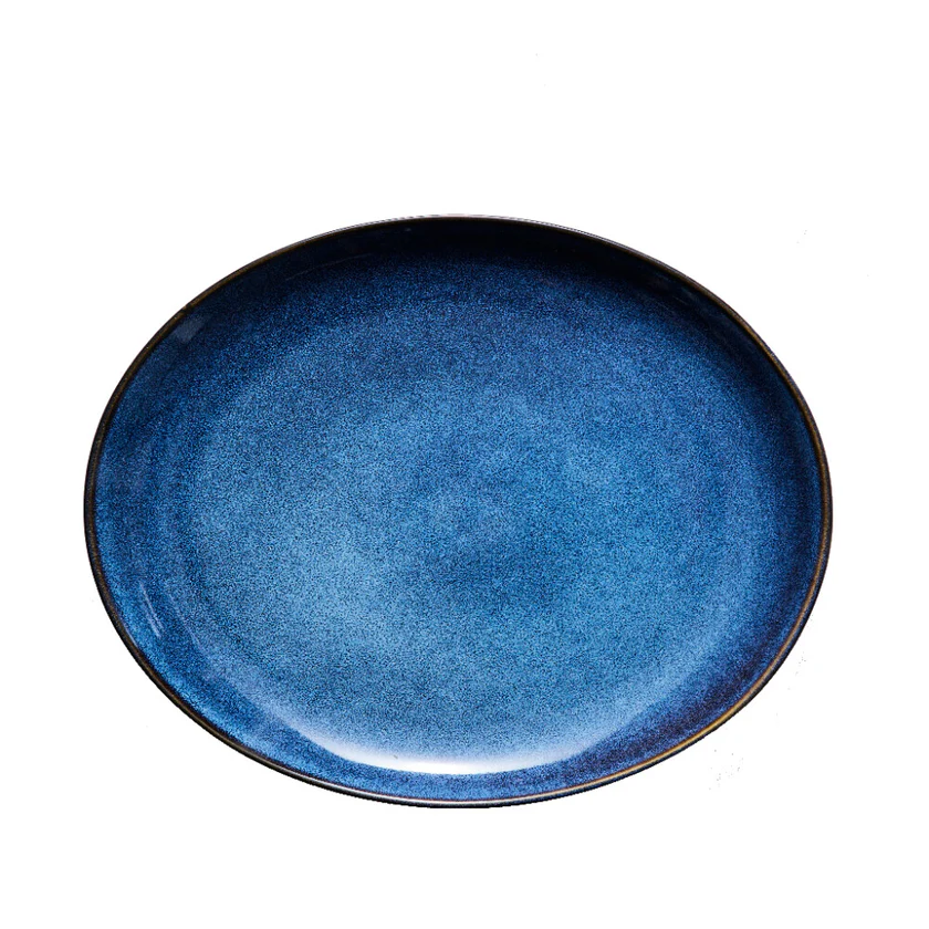 Prato de jantar Amera Azul Prato de jantar Amera Azul