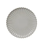 Prato-de-jantar-Camille-Ø27cm.-branco-sujo
