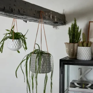 Vaso de Flores Dotsie Branco – MH Interiores (1)