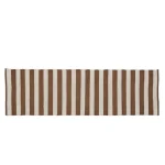 Tapete Strivie 240x70 cm. marrom dourado