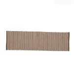Tapete Strivie 240x70 cm. marrom dourado