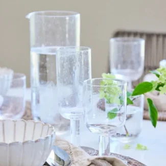 Taça de vinho Daphne transparente 27 cl