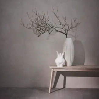 Decoração Serafina Branco-Sujo 28cm