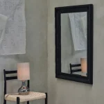 Hillia mirror H110xW80 cm. Preto