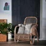 Poltrona Norah H100 cm. natureza