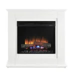 salamandra elétrica Unity, Dimplex Unity, salamandra elétrica branca, salamandra elétrica Optiflame, salamandra elétrica decorativa