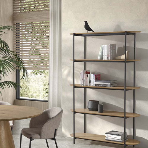 estante-dugar-home-sh-511-carvalho-metal-preto estante-dugar-home-sh-511-carvalho-metal-preto