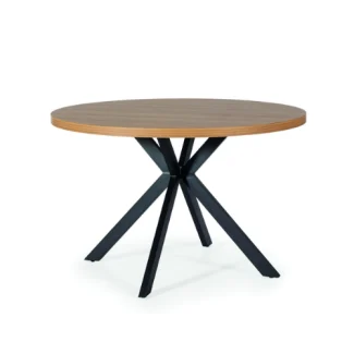 mesa-de-jantar-dugar-dt-250-laminado-de-carvalho-pes-metalicos