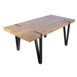 mesa-dugar-dt-518-tampo-madeira-pes-pretos-metalicos