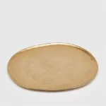 Prato de Alumínio D36x32 C0 - Dourado