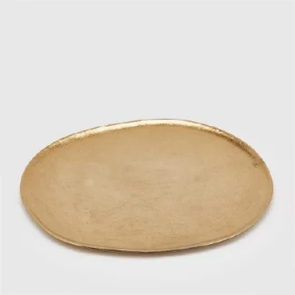 Prato de Alumínio D36x32 C0 - Dourado