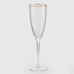 Cálice Goldrim Flute H26 D7 (260ml) - Natural