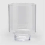 Vaso Cil.c/Base H35 D27,5 - Natural