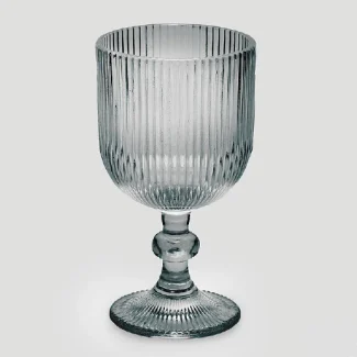 Taça Listrada - Cinza