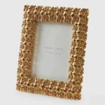 Moldura Fiorimix Retangular Pequena – Dourado