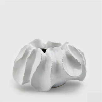 Vaso Chakra H18,5 D37 B2 - Branco
